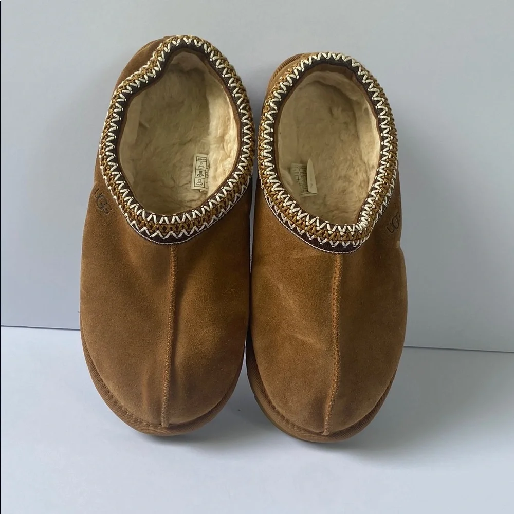 UGG Chestnut Suede Slip-Ons - Picture 3 of 11